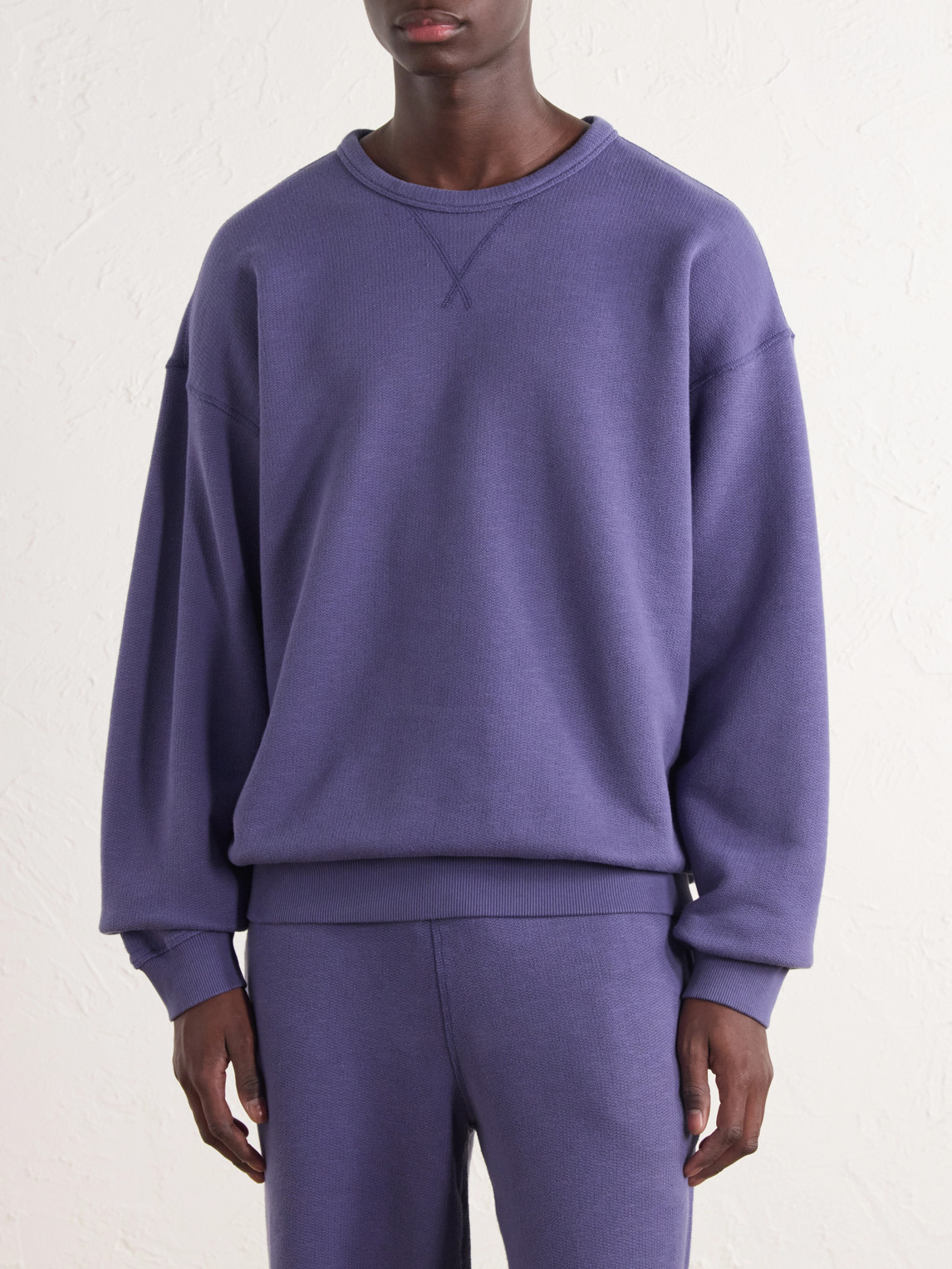 Aimé Leon Dore - Marina Cotton-Jersey Sweatshirt