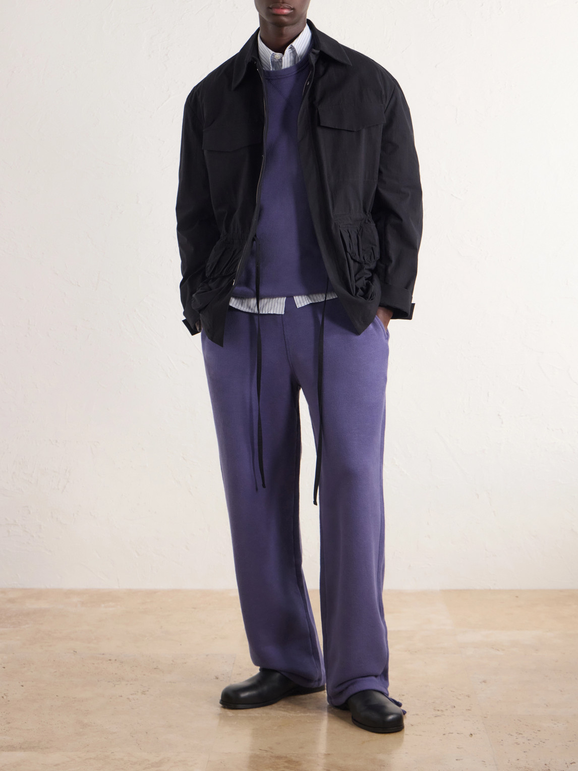 Aimé Leon Dore - Marina Straight-Leg Cotton-Jersey Sweatpants