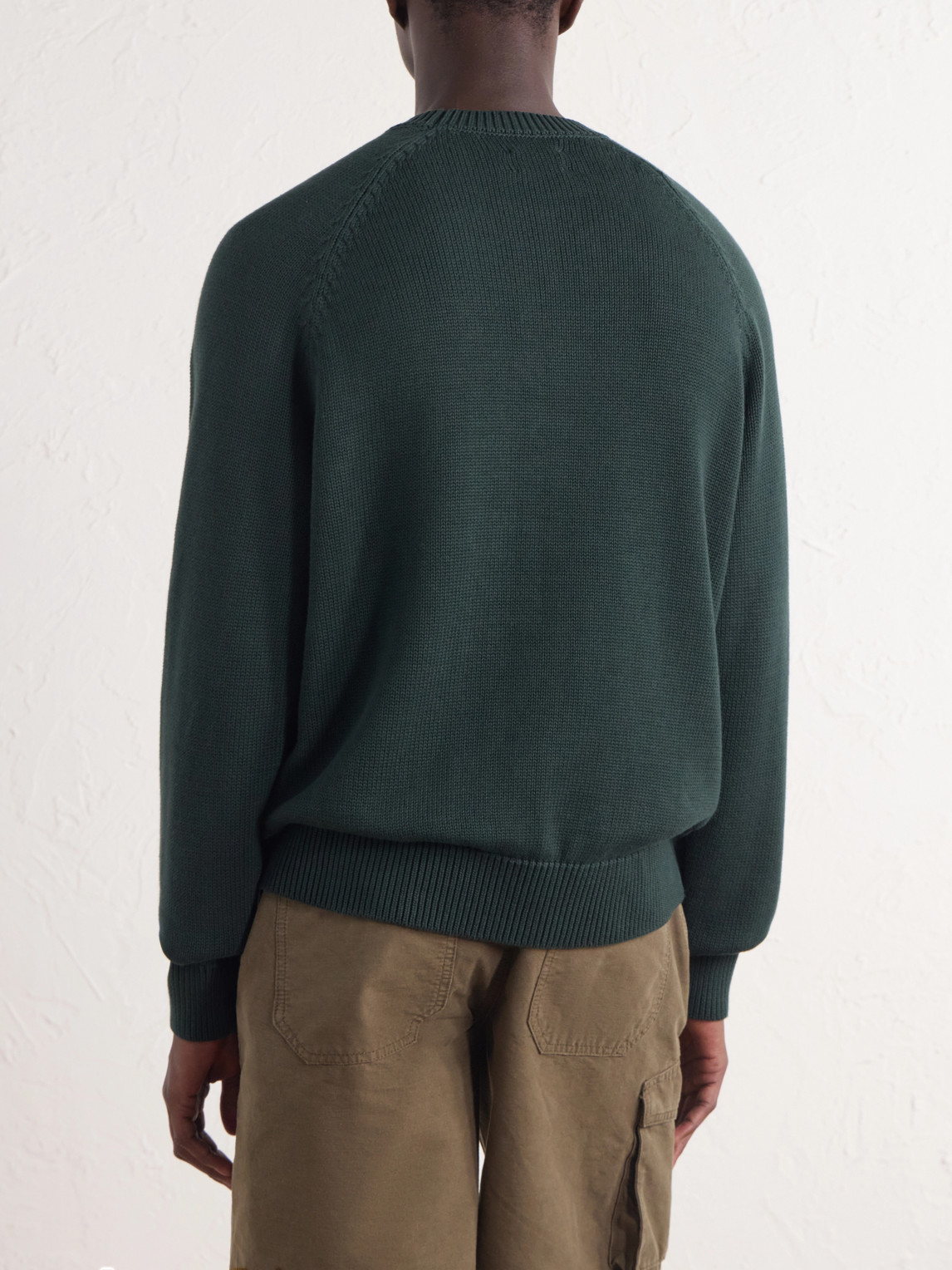 Aimé Leon Dore - Logo-Embroidered Cotton Sweater
