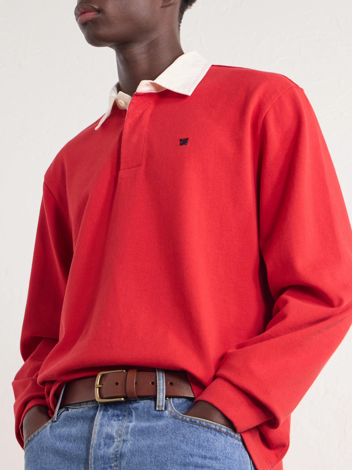 Aimé Leon Dore - Logo-Embroidered Cotton-Jersey Polo Shirt