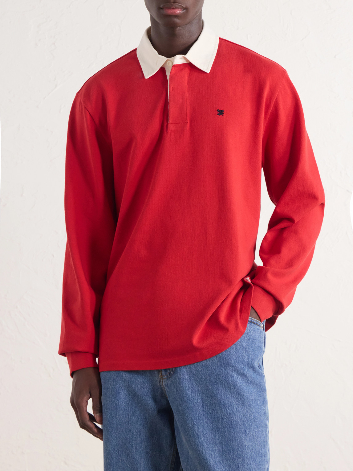 Aimé Leon Dore - Logo-Embroidered Cotton-Jersey Polo Shirt