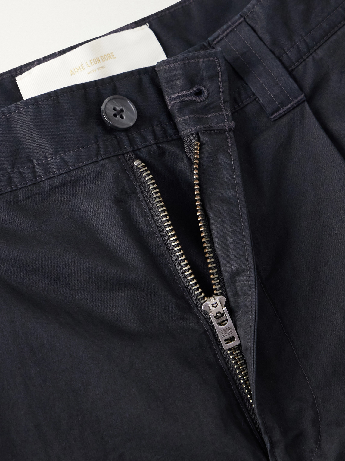 Aimé Leon Dore - Straight-Leg Pleated Cotton Trousers