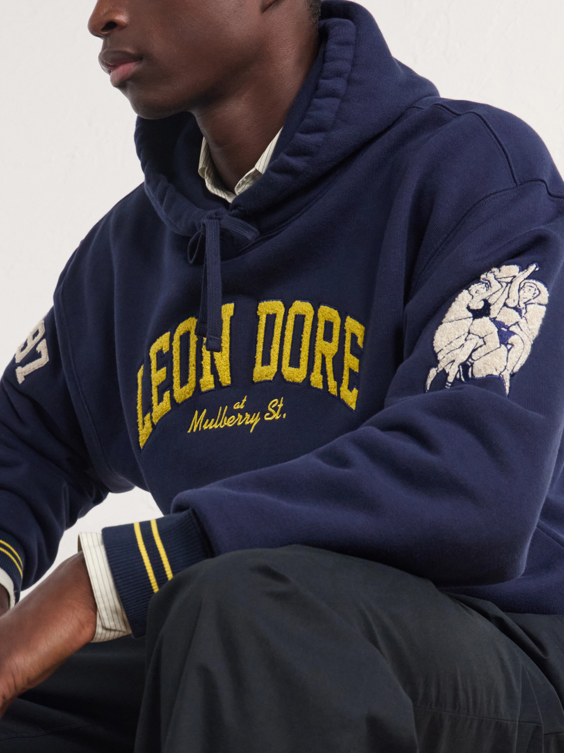 Aimé Leon Dore - Logo-Appliqué Cotton-Jersey Hoodie