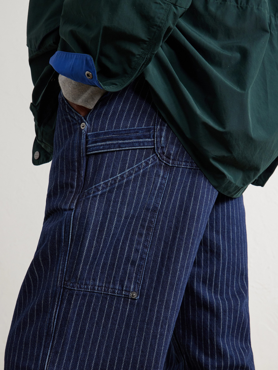 Aimé Leon Dore - Painter Straight-Leg Striped Jeans
