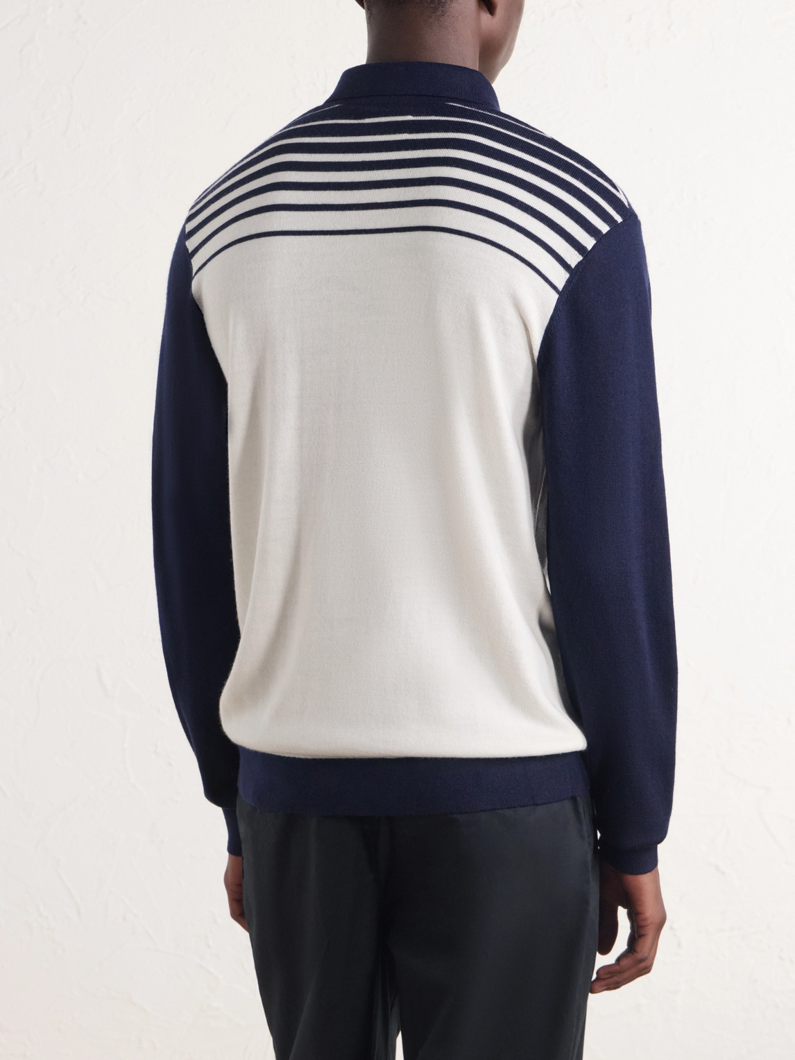 Aimé Leon Dore - Logo-Embroidered Merino Polo Shirt