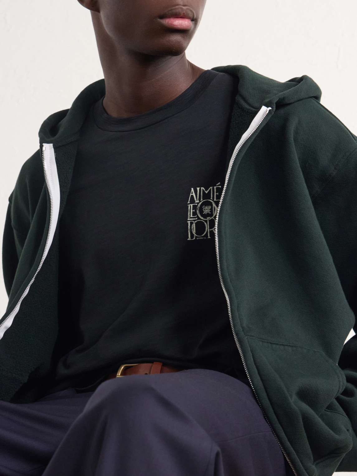 Aimé Leon Dore - Logo-Print Cotton-Jersey T-Shirt