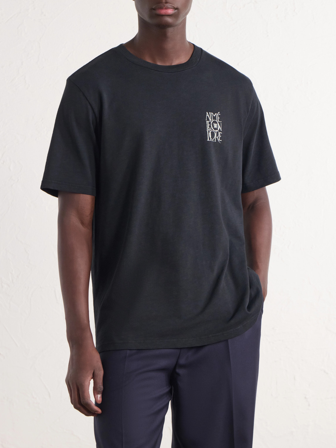 Aimé Leon Dore - Logo-Print Cotton-Jersey T-Shirt