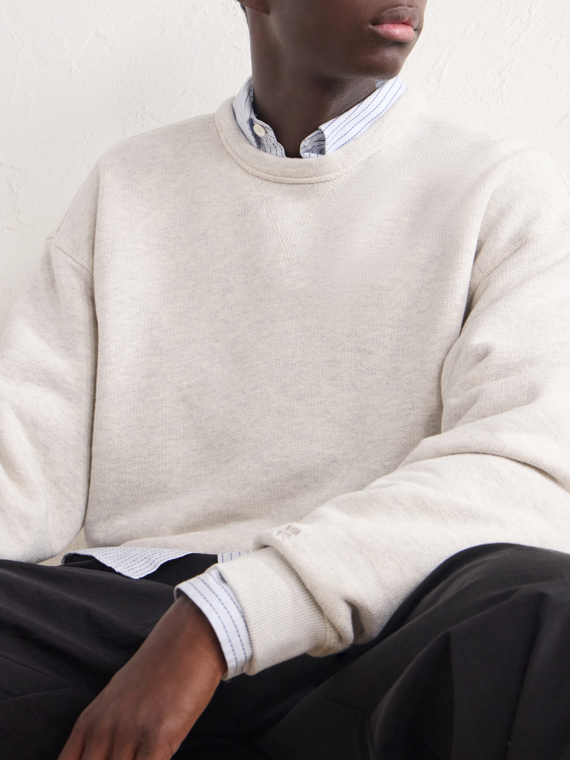 Aimé Leon Dore - Marina Cotton-Jersey Sweatshirt