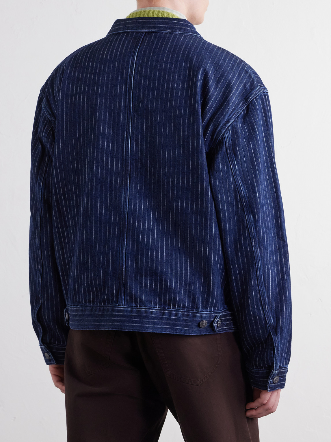 Aimé Leon Dore - Striped Denim Jacket