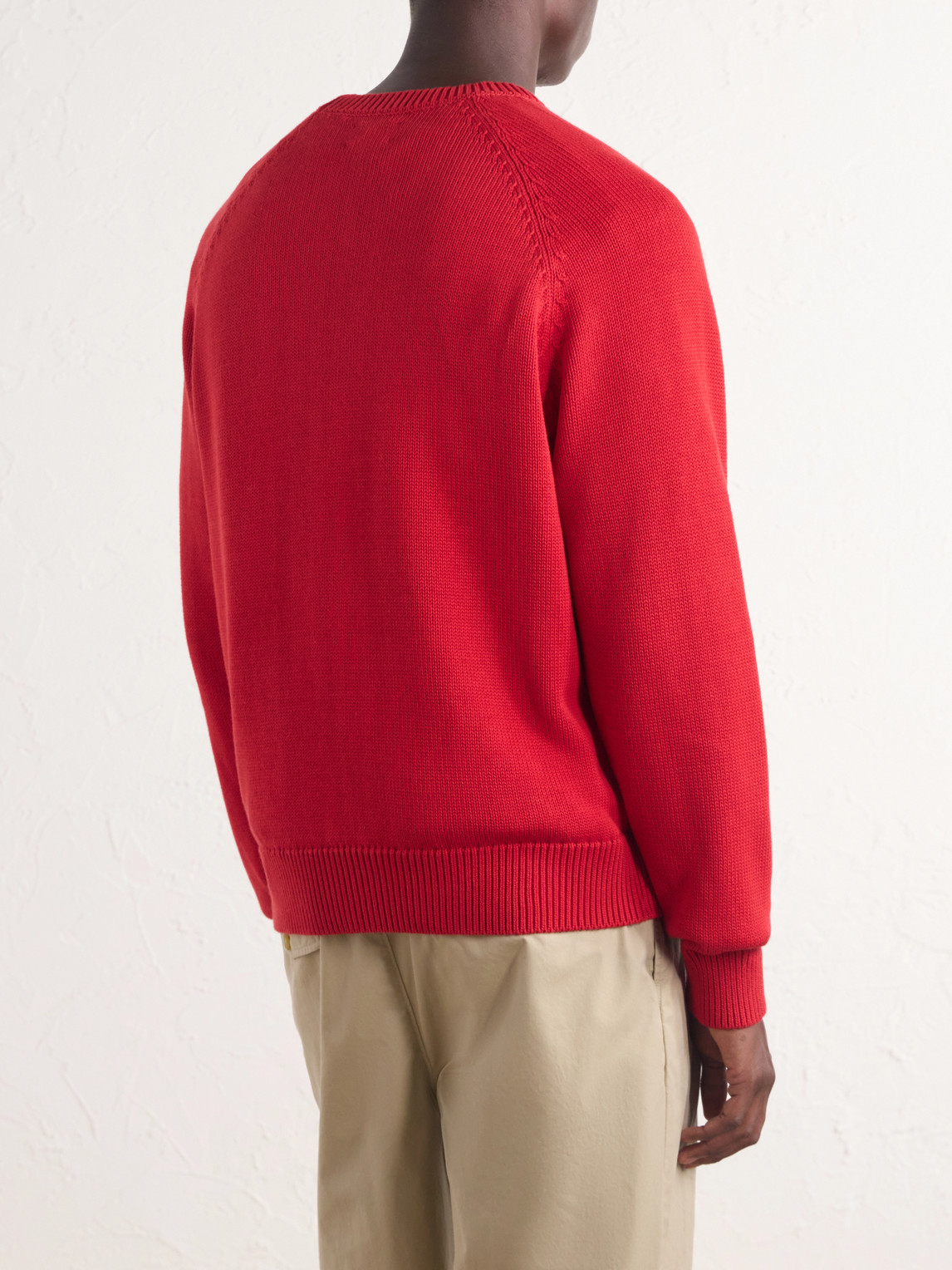 Aimé Leon Dore - Logo-Embroidered Cotton Sweater