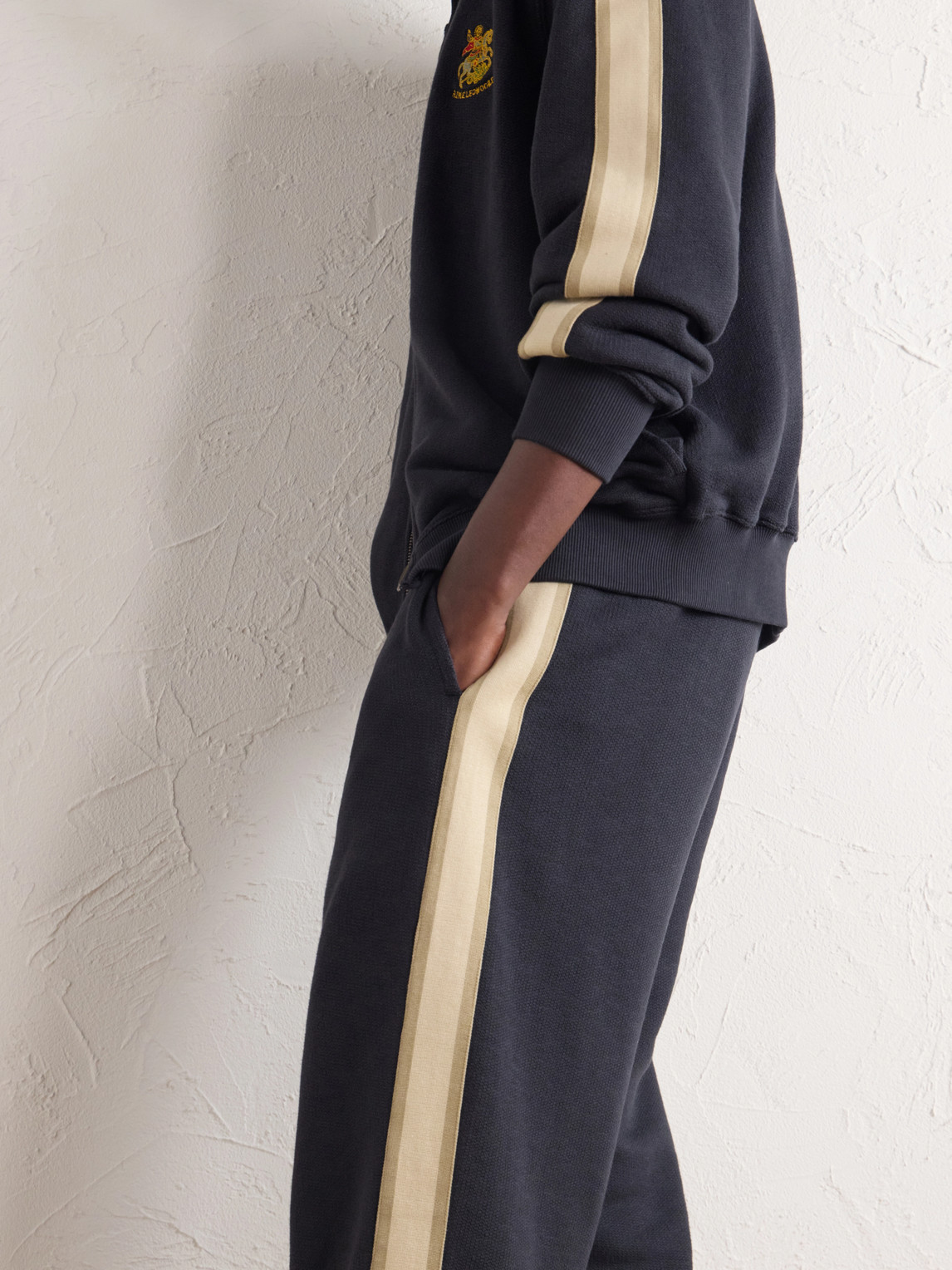 Aimé Leon Dore - Straight-Leg Striped Cotton Sweatpants
