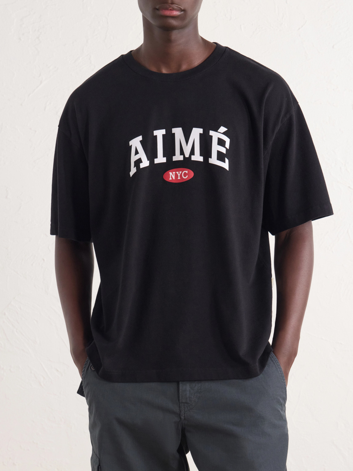 Aimé Leon Dore - Logo-Print Cotton-Jersey T-Shirt