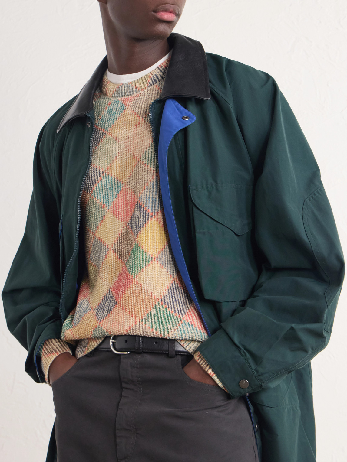 Aimé Leon Dore - Checked Cotton Sweater
