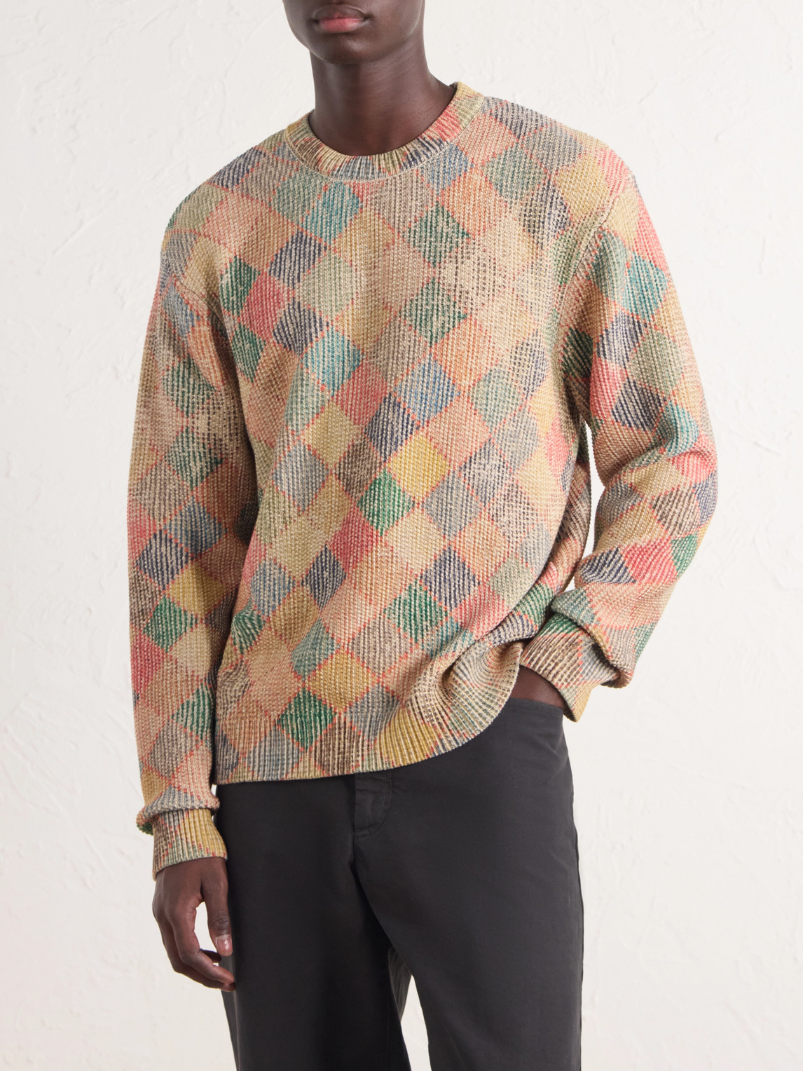 Aimé Leon Dore - Checked Cotton Sweater