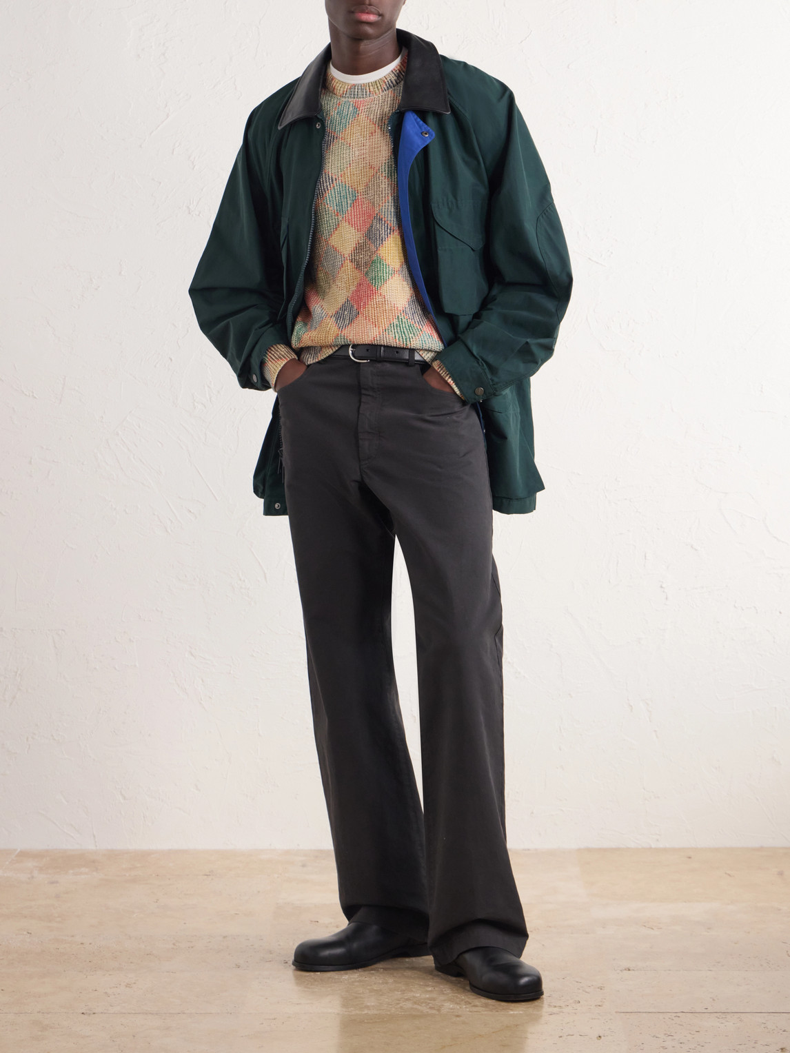 Aimé Leon Dore - Checked Cotton Sweater