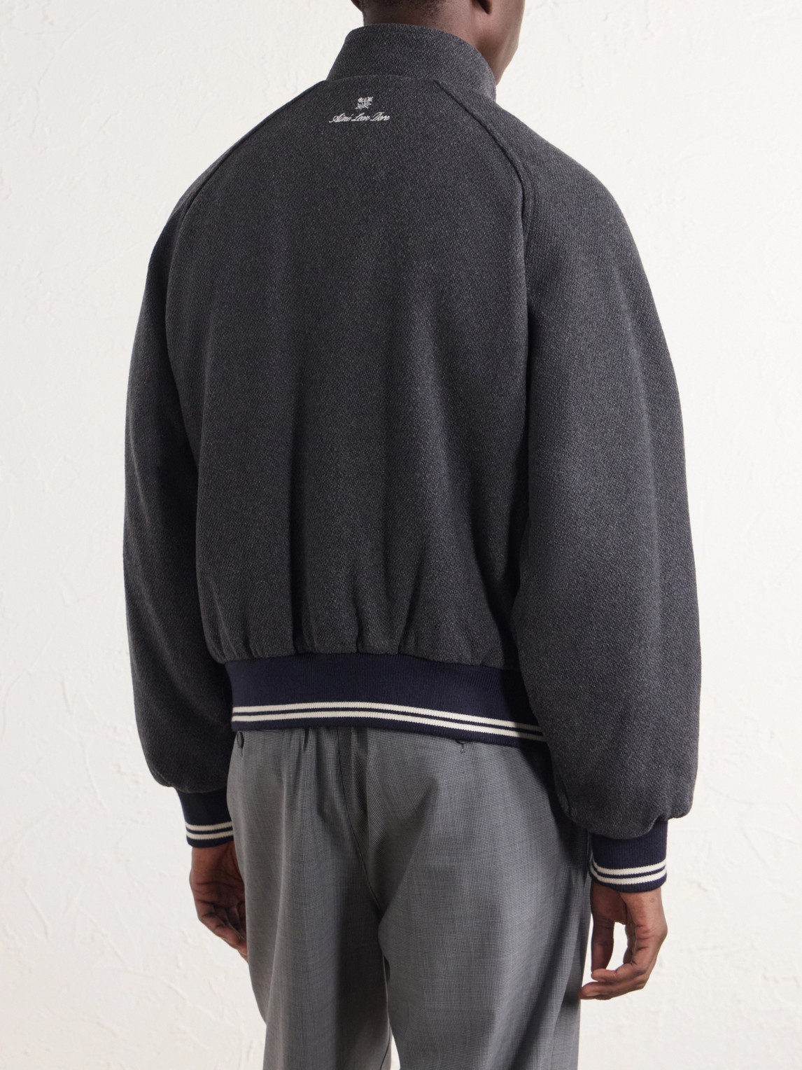 Aimé Leon Dore - Ny Highlanders Logo-Embroidered Wool-Blend Varsity Jacket