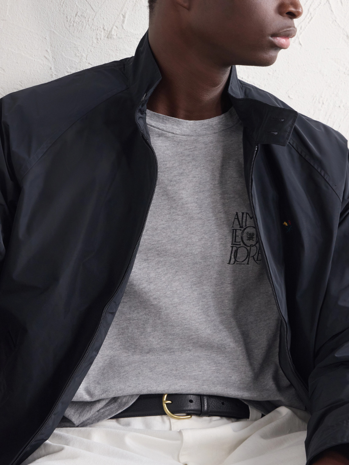 Aimé Leon Dore - Logo-Print Cotton-Jersey T-Shirt