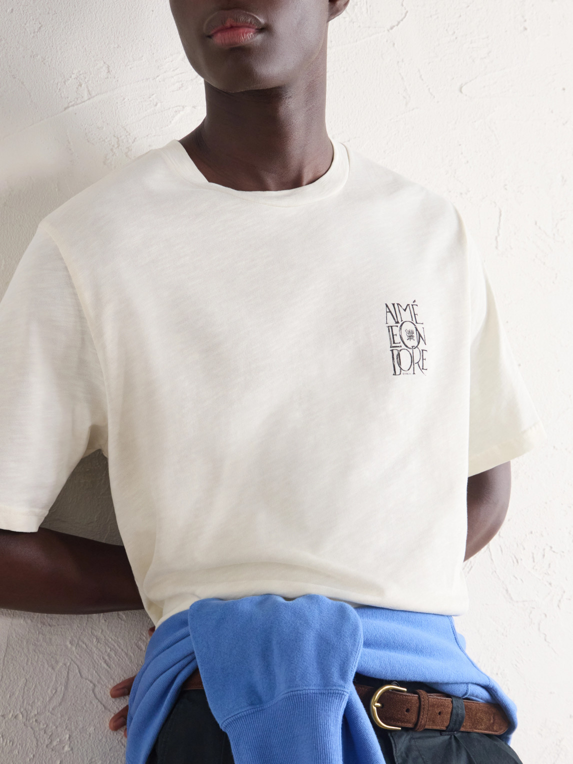 Aimé Leon Dore - Logo-Print Cotton-Jersey T-Shirt