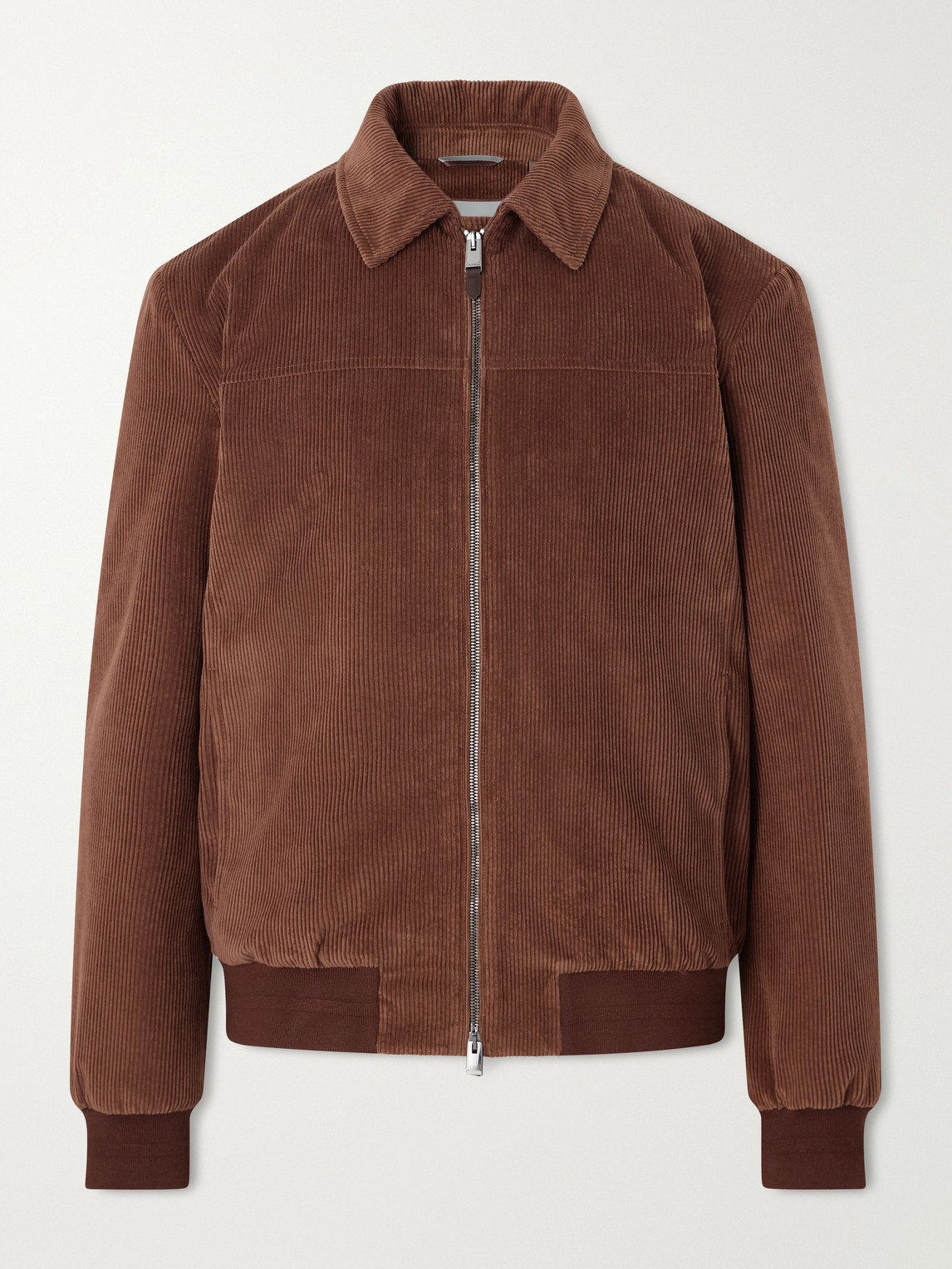 Padded Cotton-Corduroy Blouson Jacket