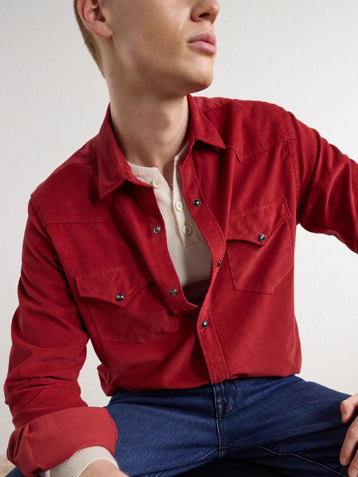 Cotton-Corduroy Shirt