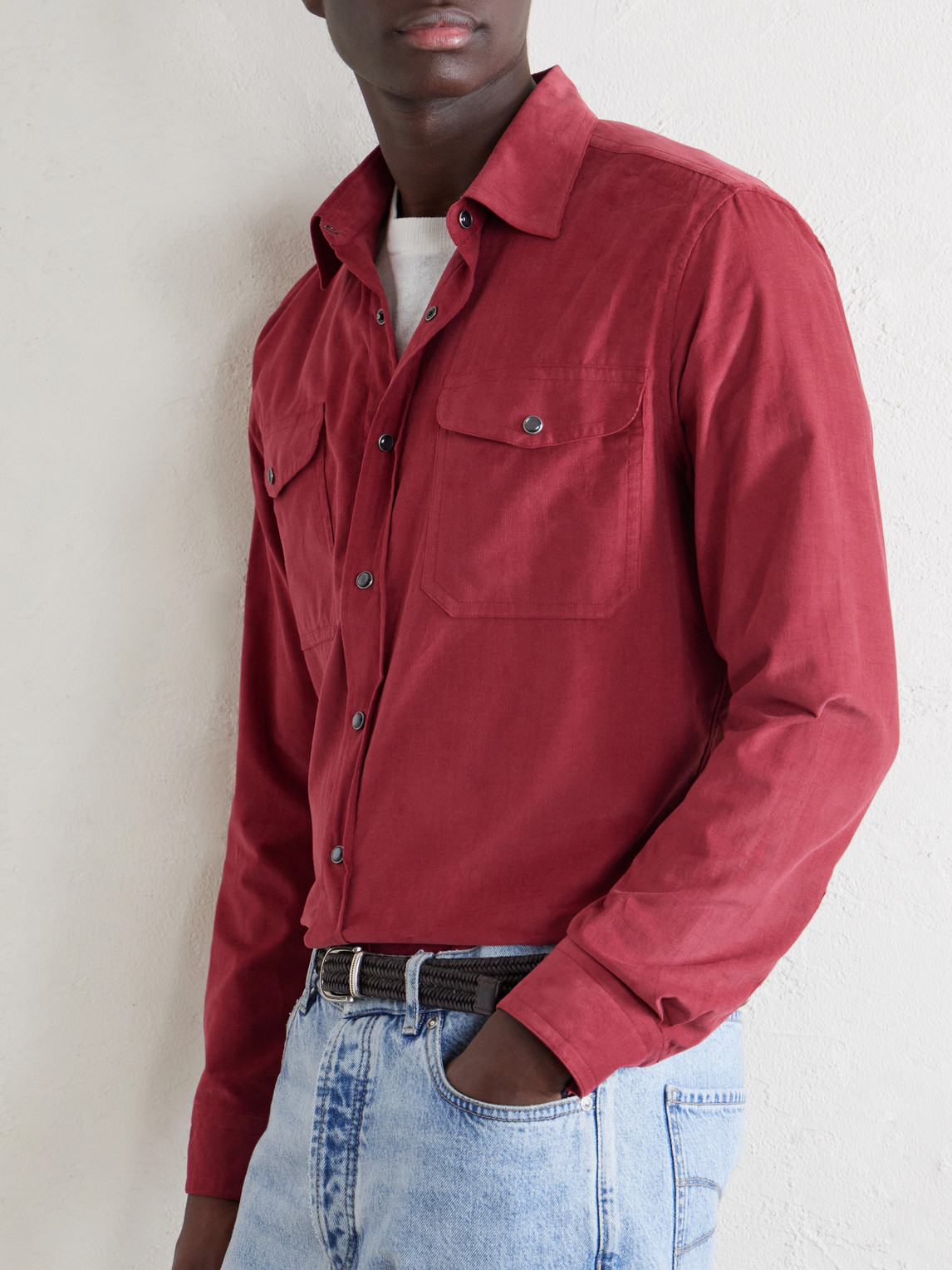 Cotton-Corduroy Shirt