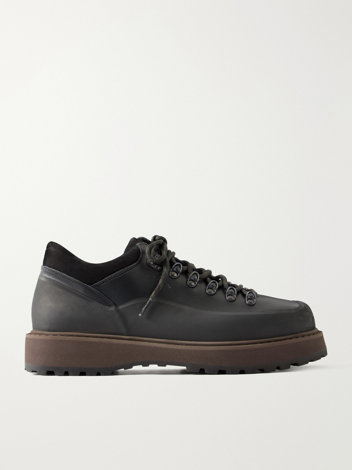 Cornaro Due Gomma Rubber Leather Hiking Boots
