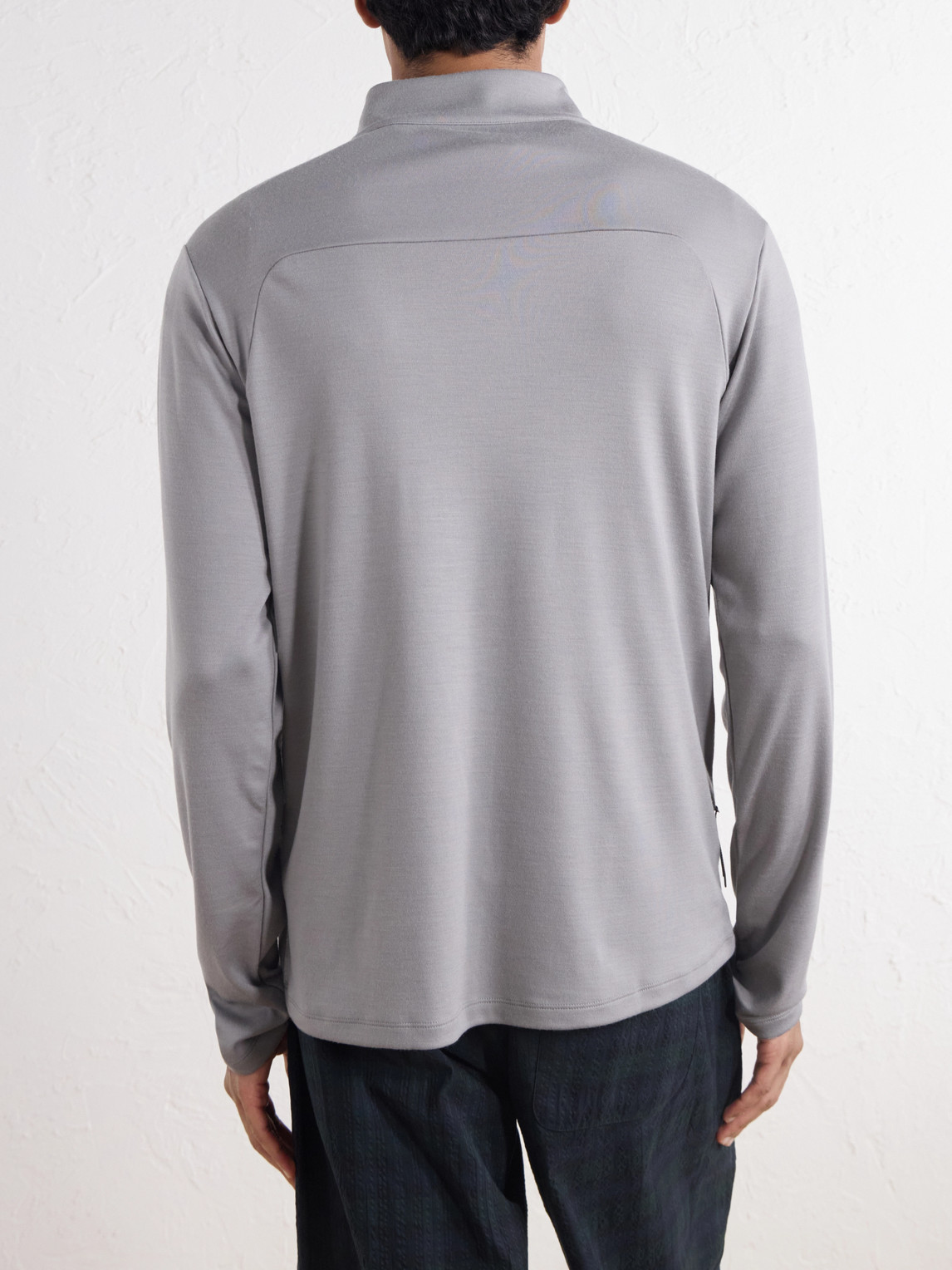 Claude Merino Wool And Coolmax®-Blend Running Top