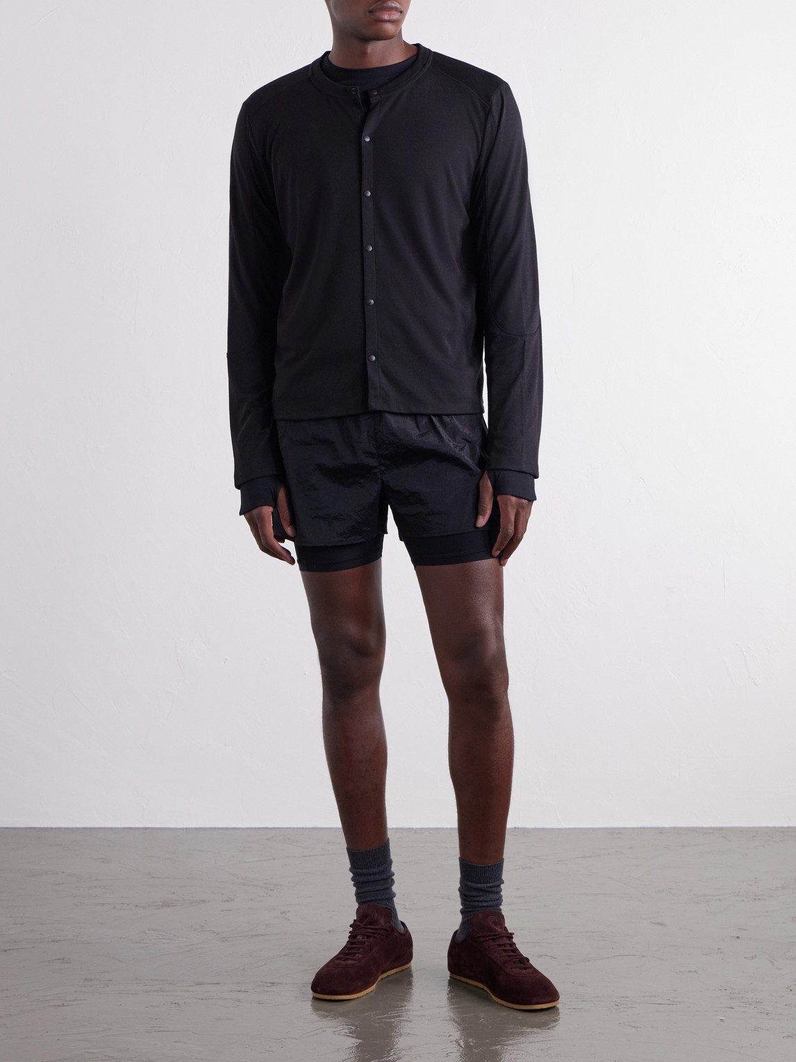 Walker Wool And Coolmax®-Blend Running Jacket