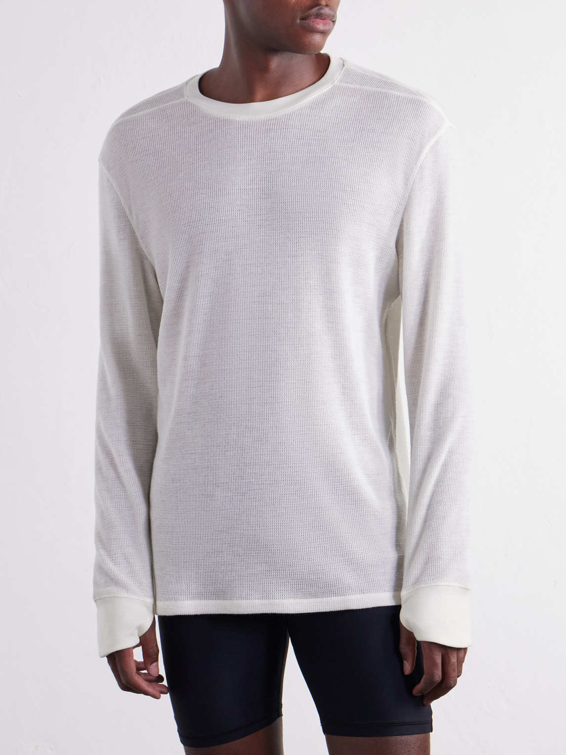 Weldon Waffle-Knit T-Shirt