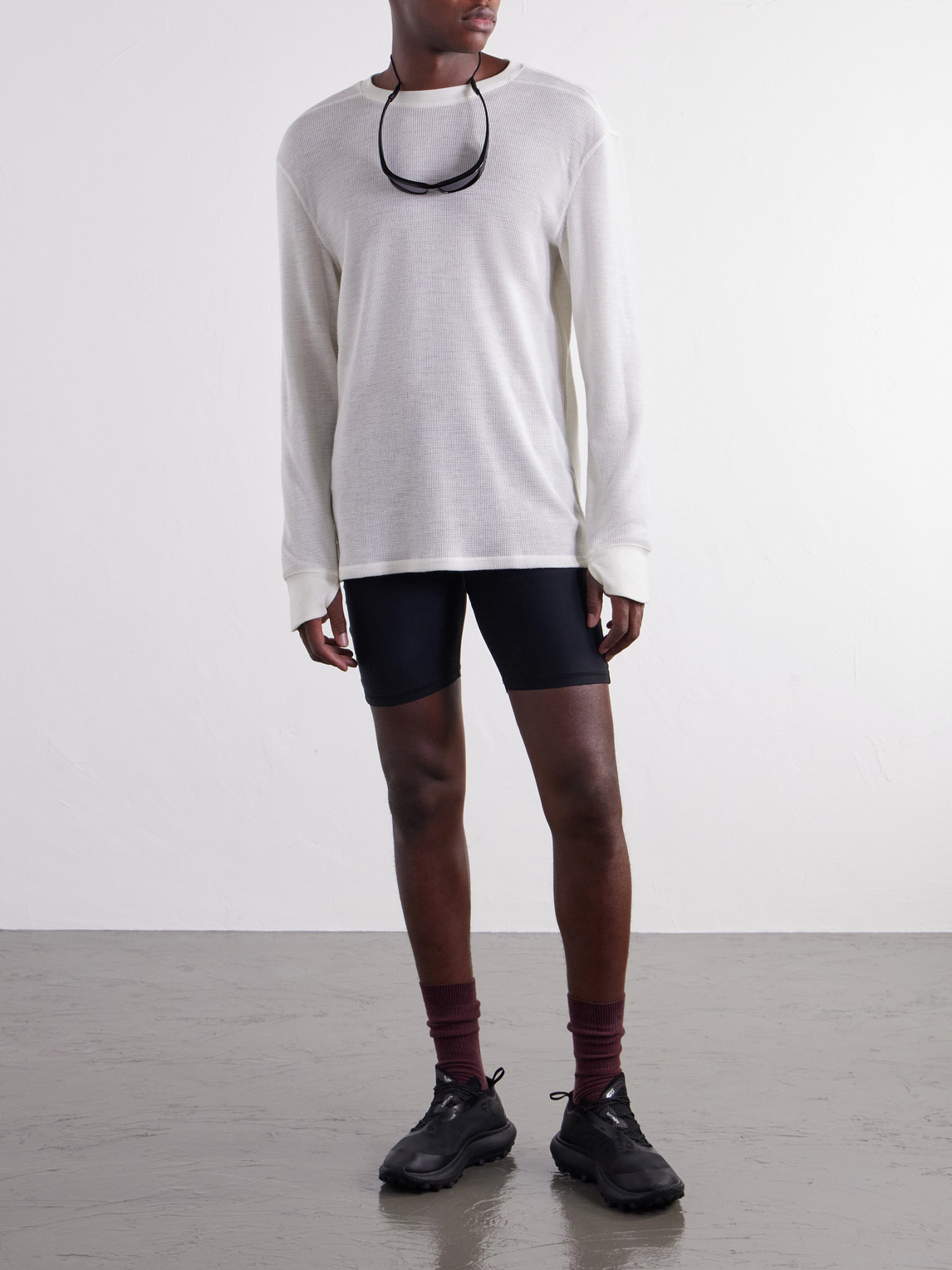 Weldon Waffle-Knit T-Shirt