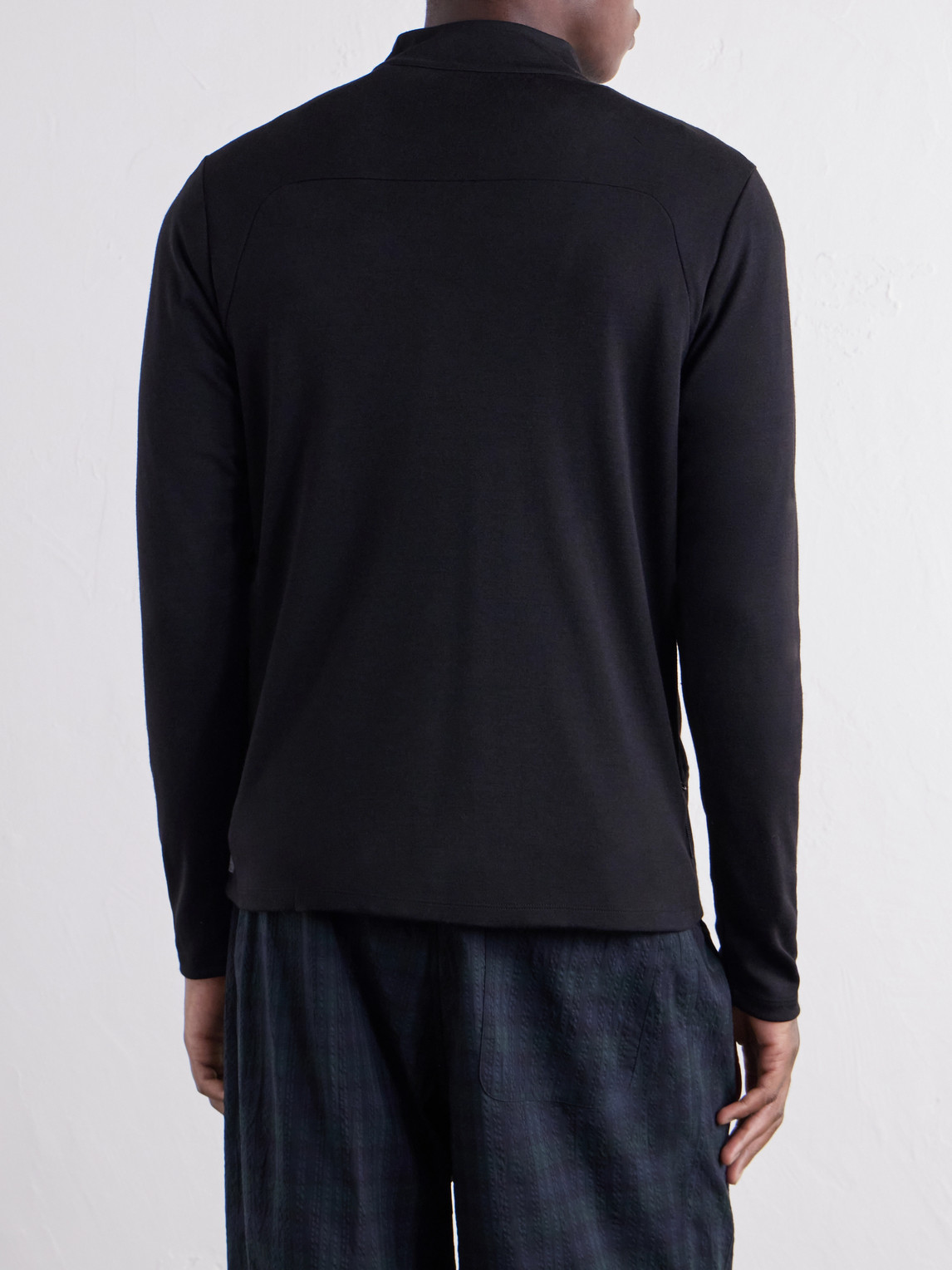 Claude Merino Wool And Coolmax®-Blend Running Top