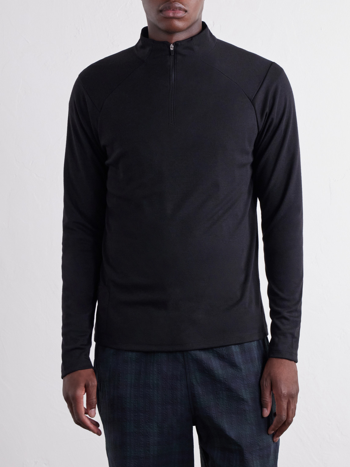 Claude Merino Wool And Coolmax®-Blend Running Top