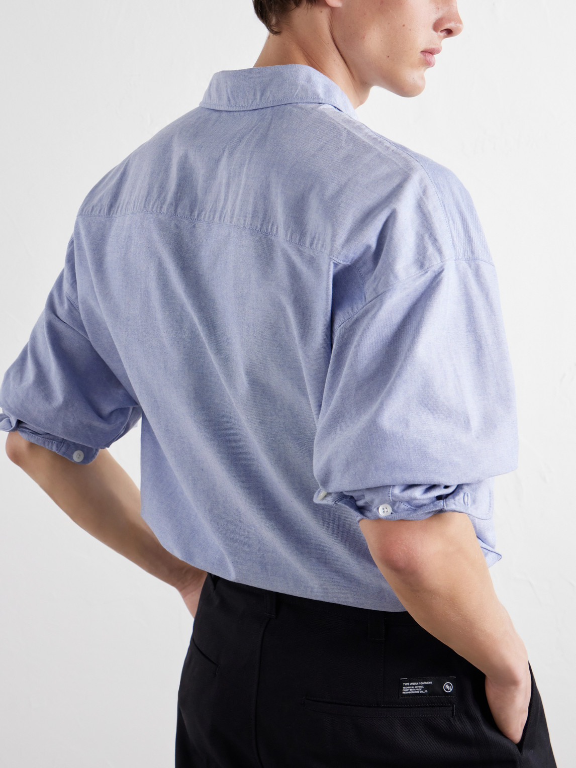 Logo-Embroidered Cotton Oxford Shirt