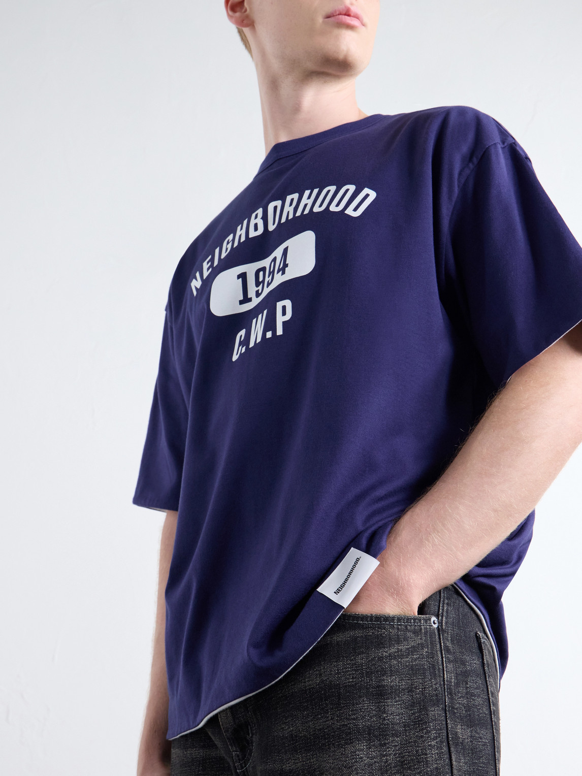 Logo-Print Reversible Cotton-Jersey T-Shirt