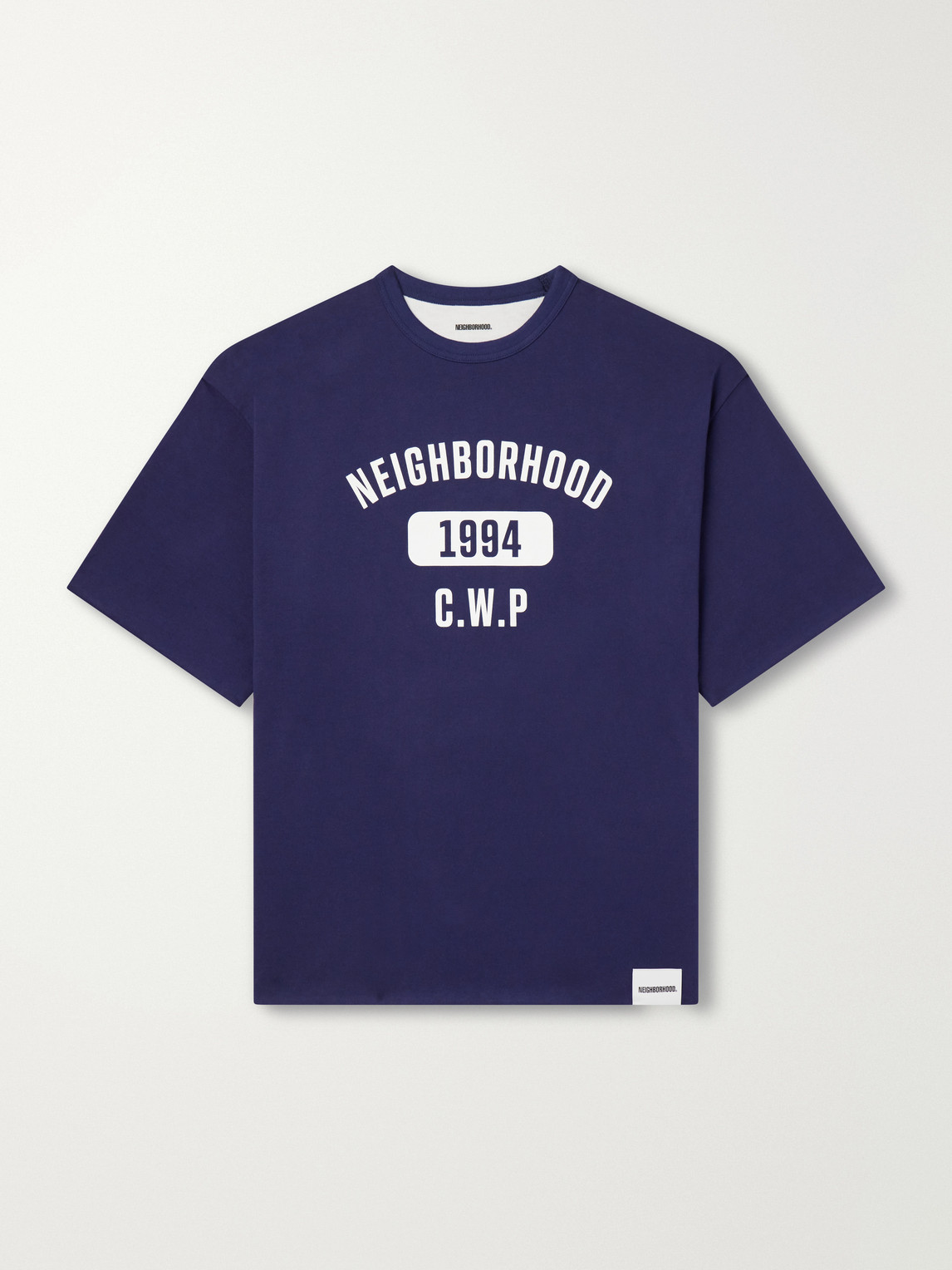 Logo-Print Reversible Cotton-Jersey T-Shirt