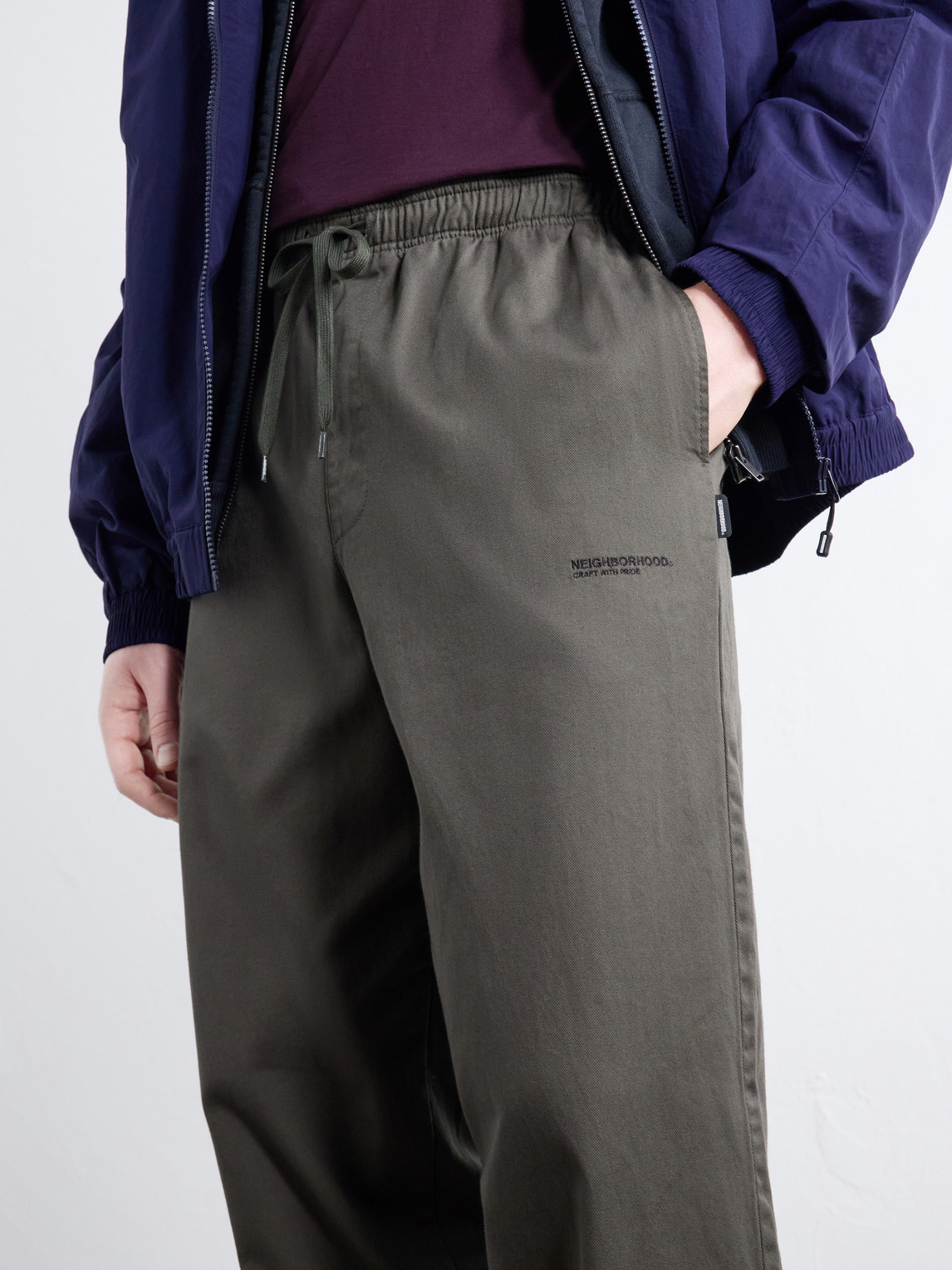 Straight-Leg Logo-Detailed Cotton-Twill Drawstring Sweatpants