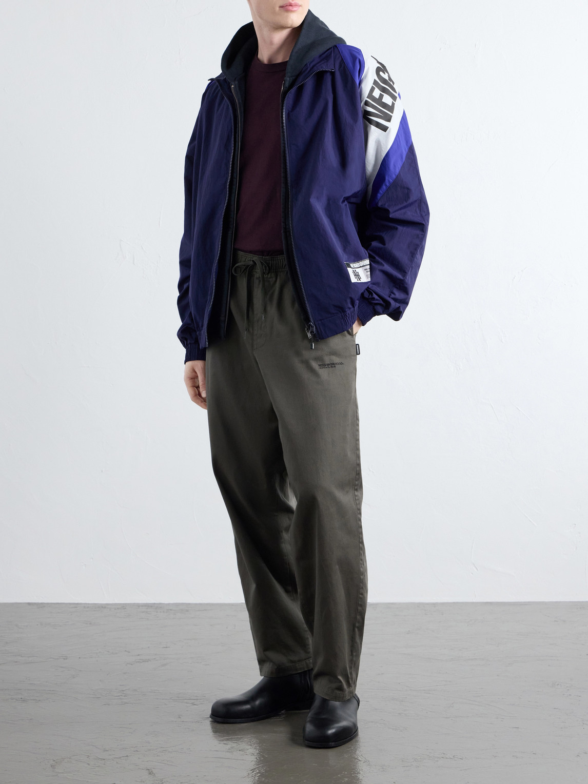 Straight-Leg Logo-Detailed Cotton-Twill Drawstring Sweatpants