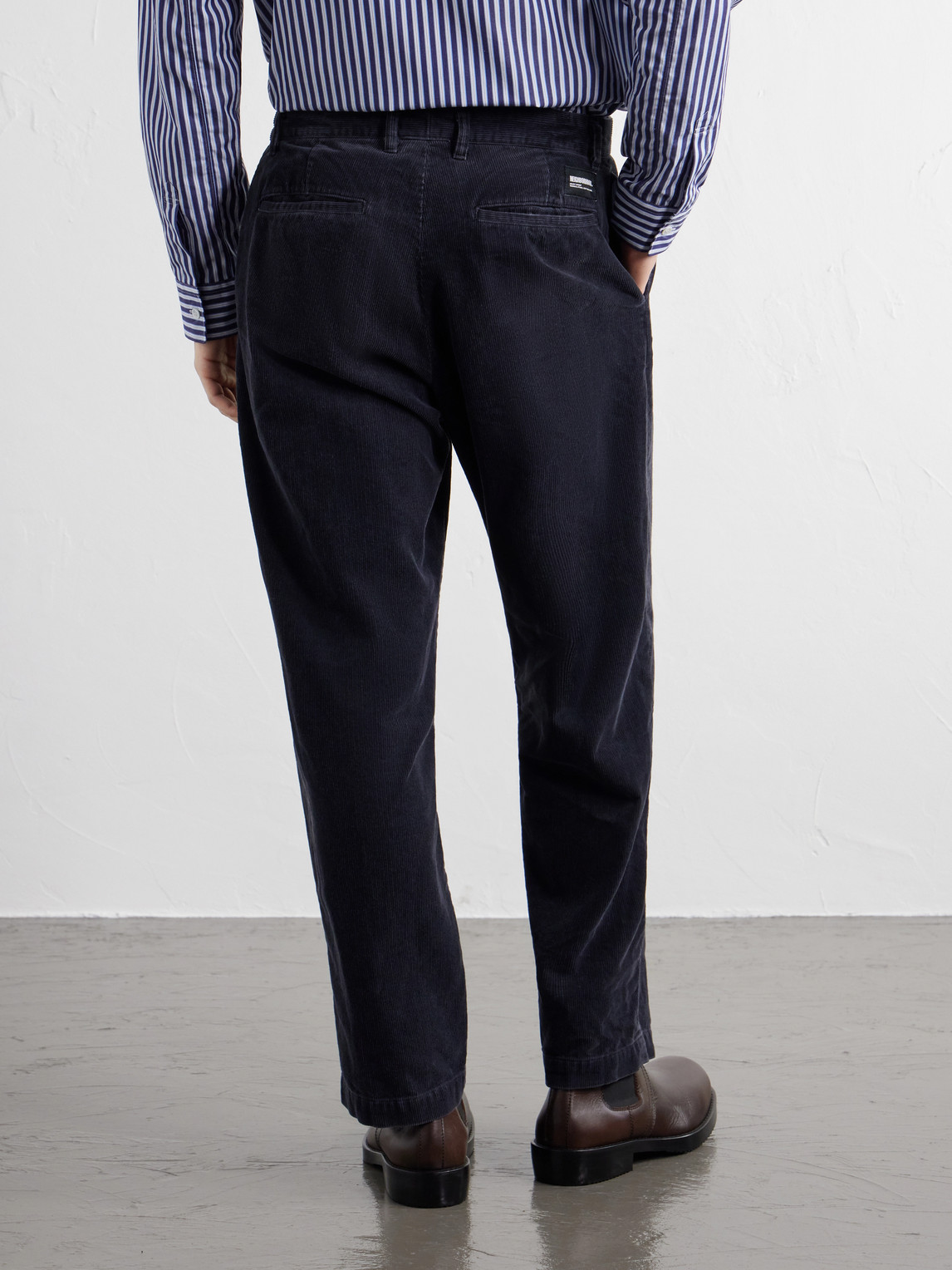 Straight-Leg Cotton-Blend Corduroy