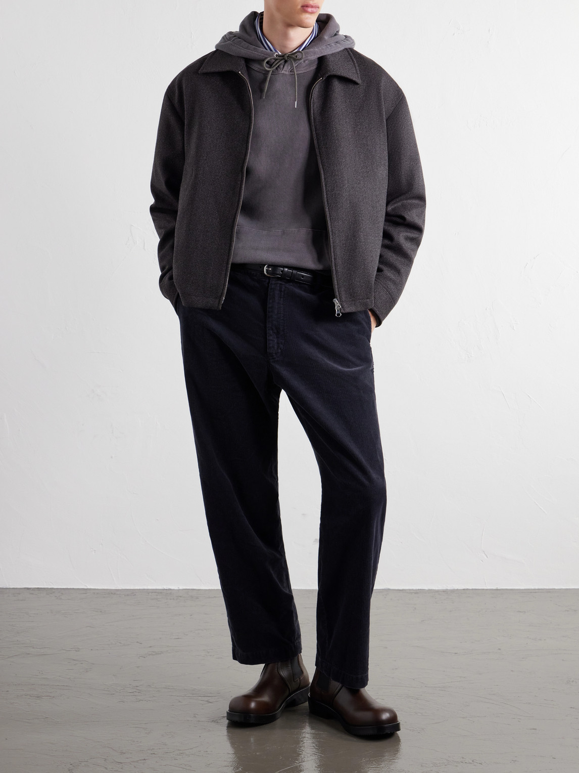 Straight-Leg Cotton-Blend Corduroy