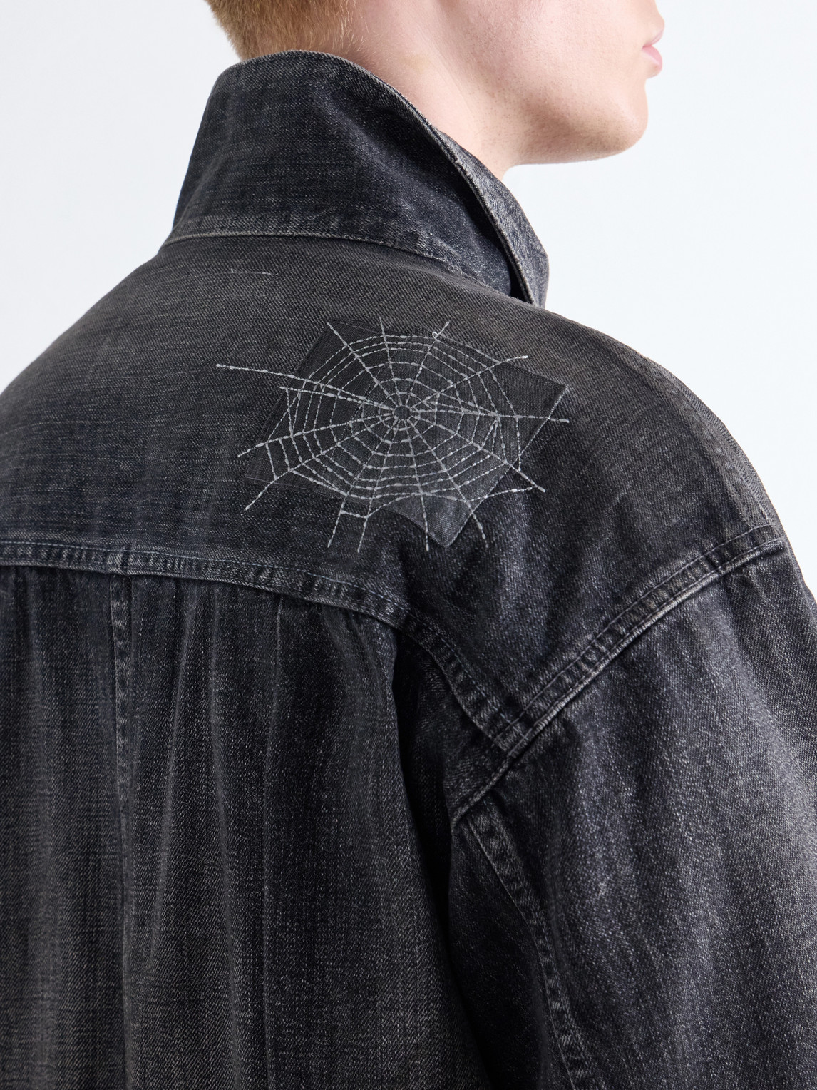 Savage Embroidered Denim Jacket