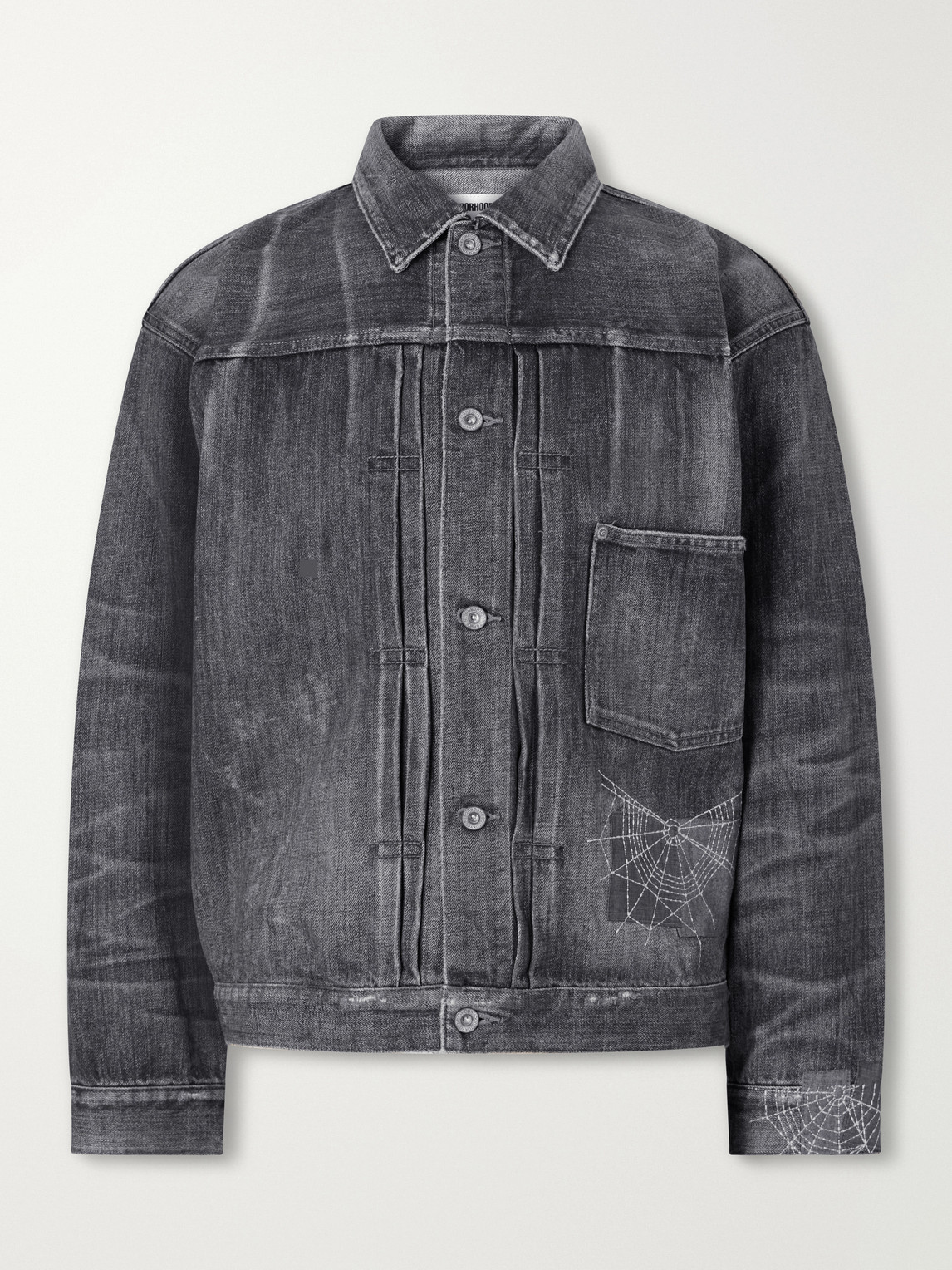 Savage Embroidered Denim Jacket