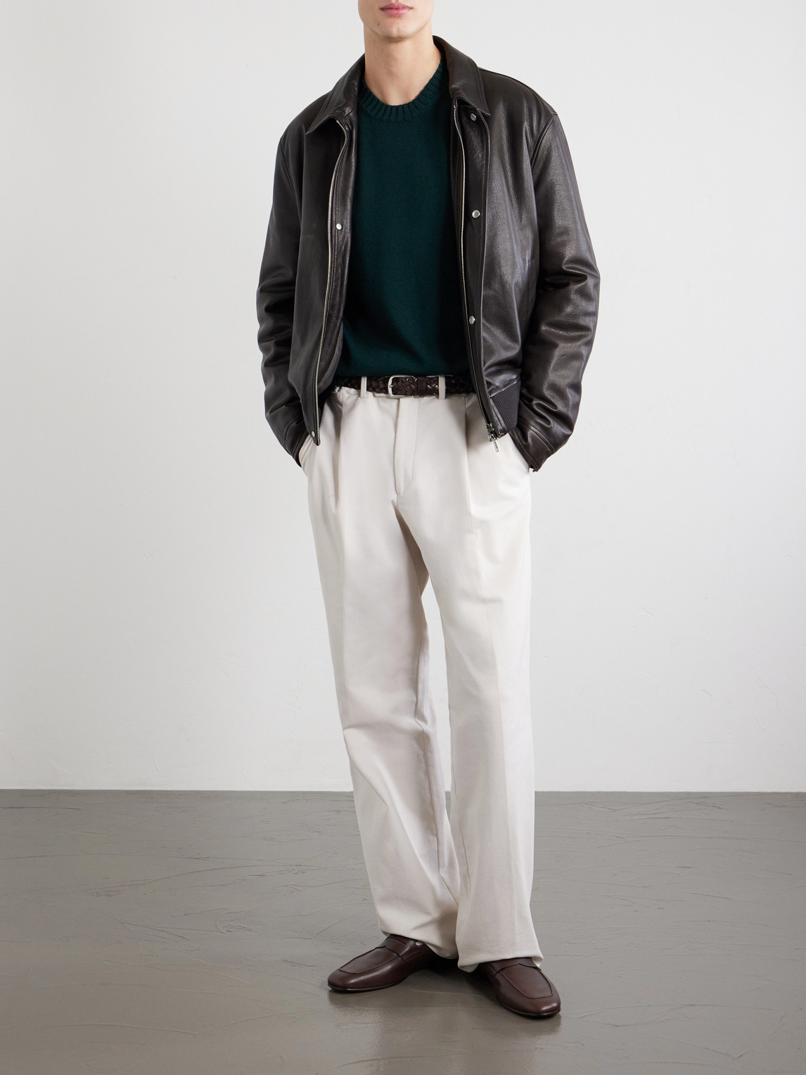PIACENZA 1733 Virgin Wool Sweater - Men | Thumbnail 2