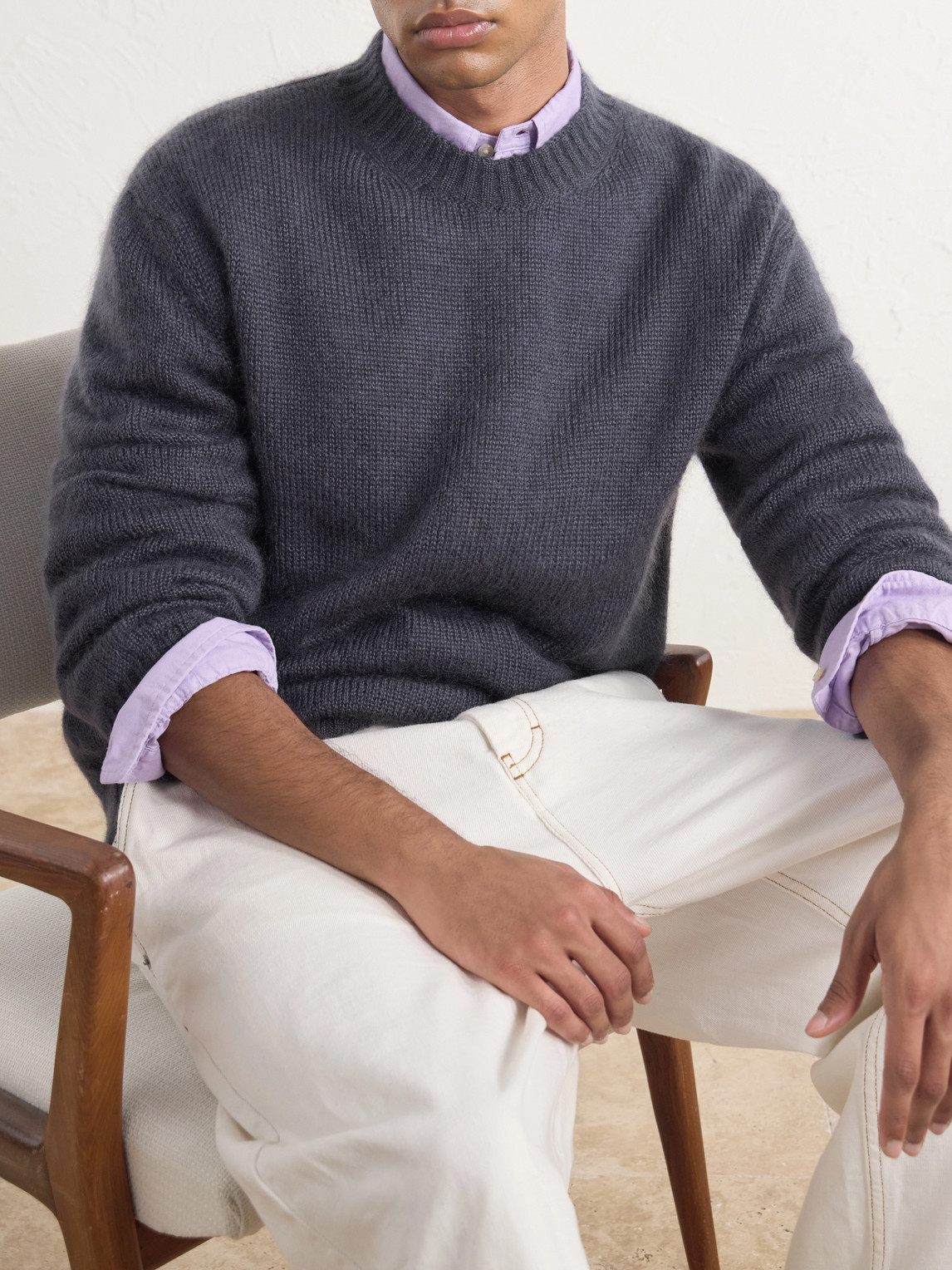 Mohair And Silk-Blend Sweater