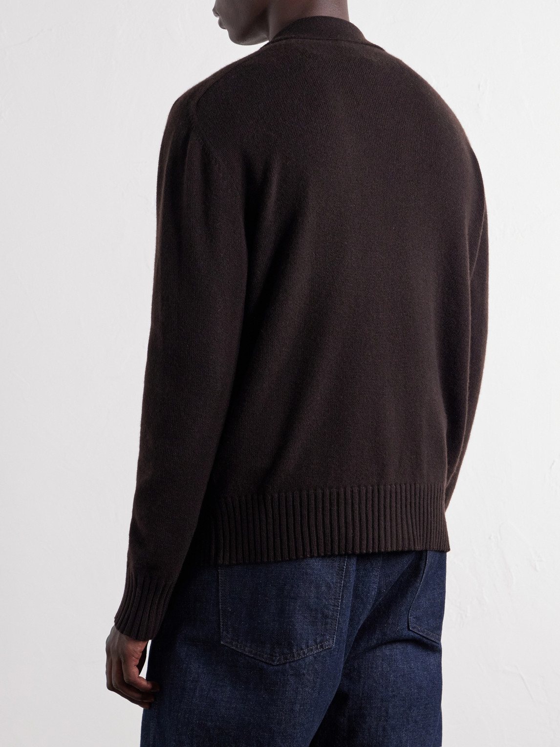 Cable-Knit Cashmere Cardigan