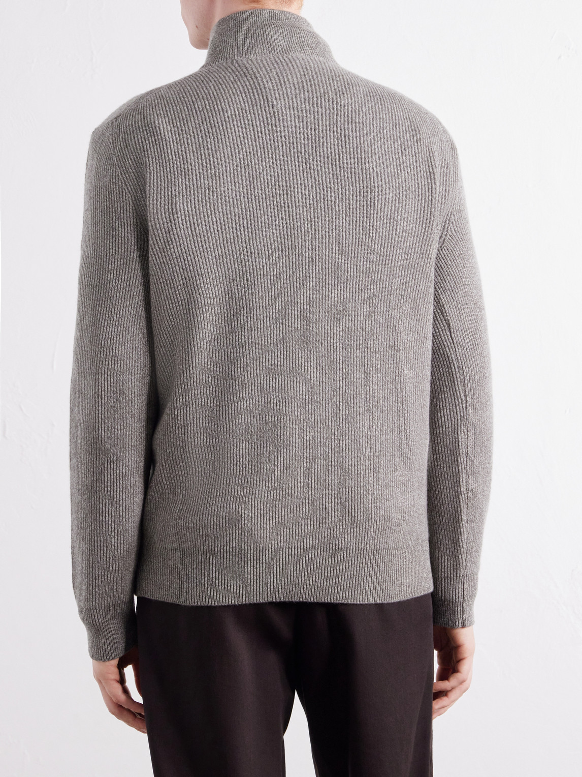 Cashmere Half-Zip Sweater