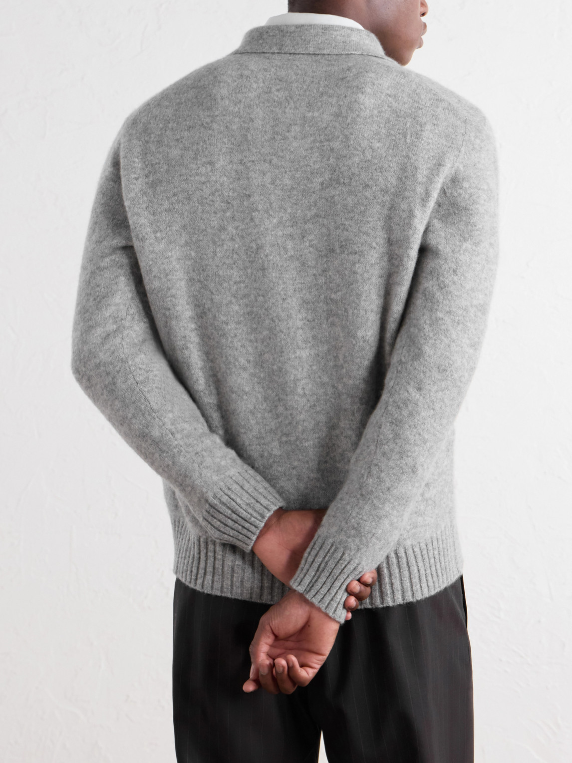 Cashmere-Blend Cardigan