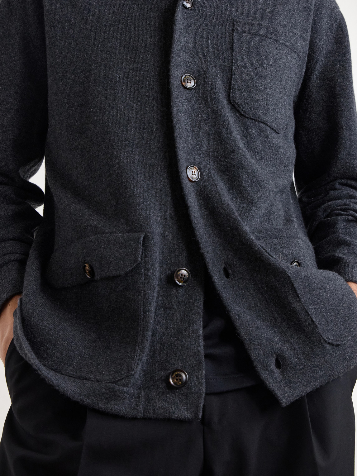 PIACENZA 1733 Cashmere Cardigan - Men | Thumbnail 5