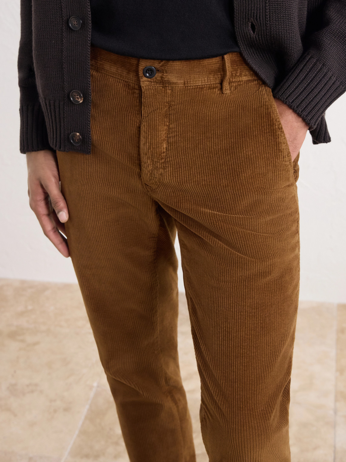 Incotex Straight-Leg Cotton-Blend Corduroy
