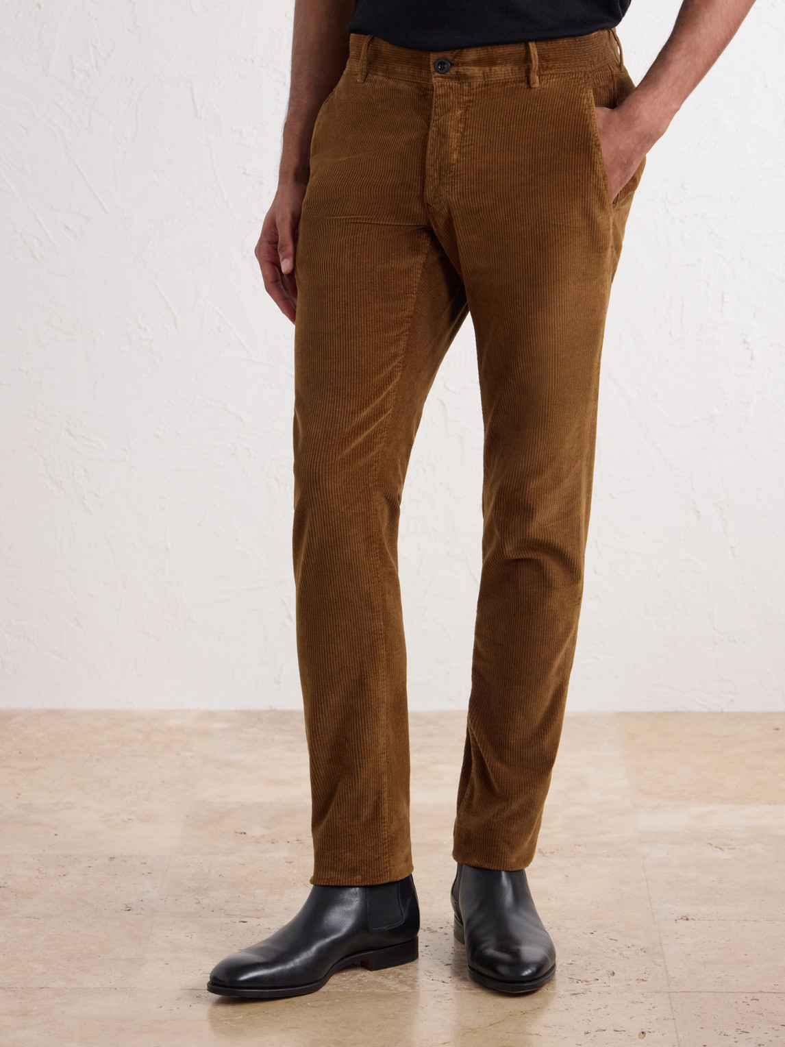 Incotex Straight-Leg Cotton-Blend Corduroy