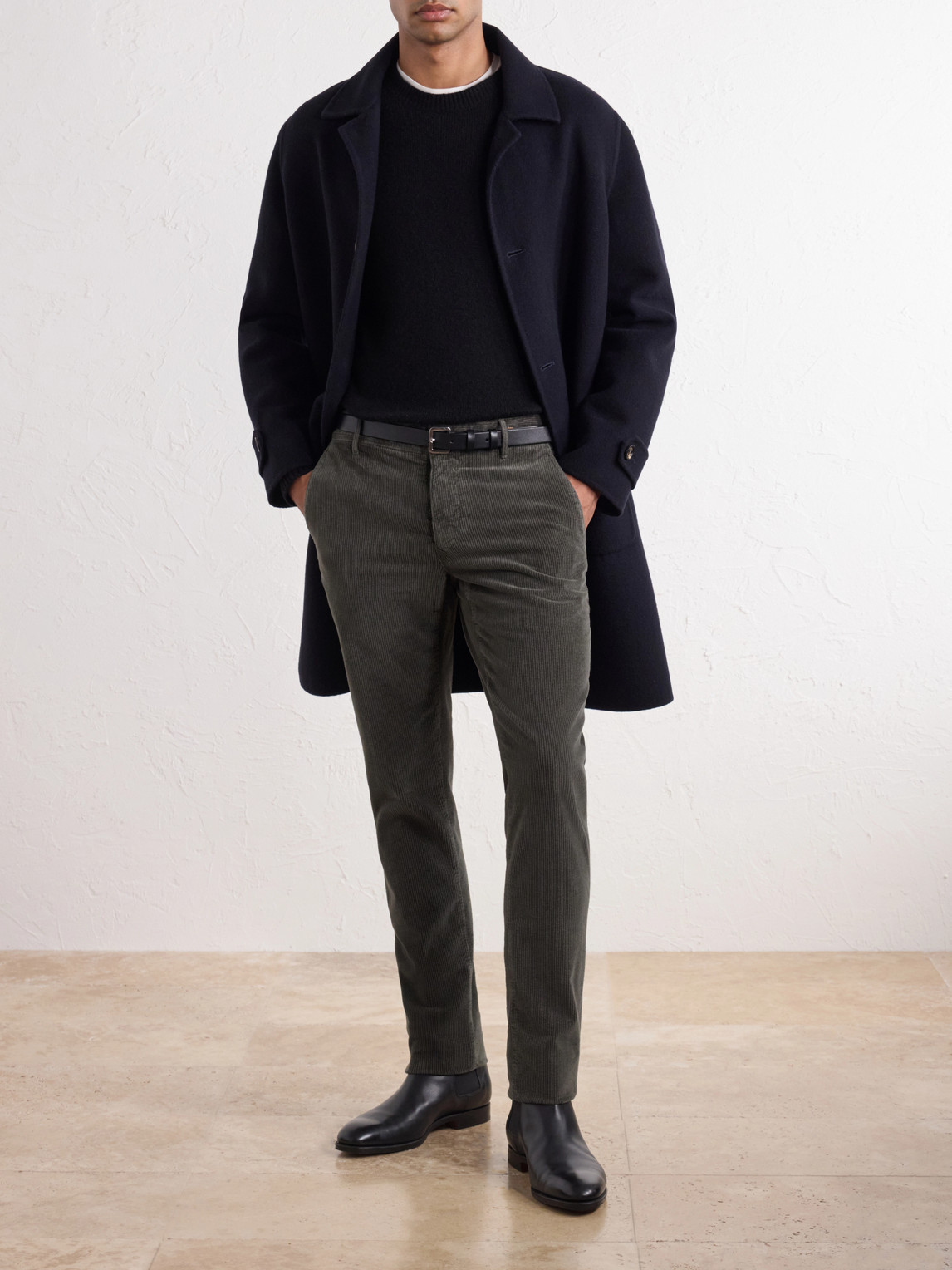 Incotex Straight-Leg Cotton-Blend Corduroy
